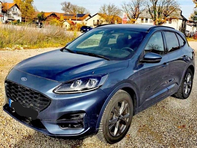 Blau Gebraucht 2021 Ford Kuga ST-Line X SUV | 21.999 € - Bild 1/4