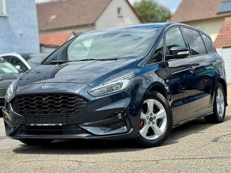 Blau Gebraucht 2020 Ford S-MAX ST-Line Van / Kleinbus | 24.990 € (Teuer) - Bild 1/4