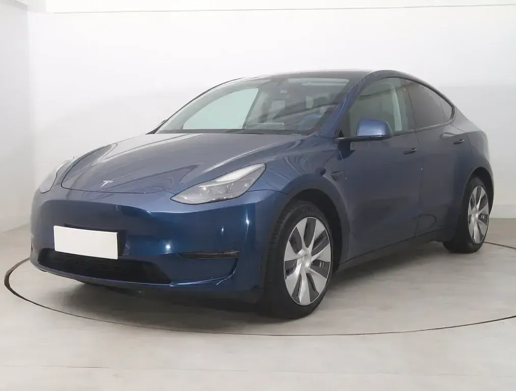 Brugt Tesla Model Y Long Range AWD 378 kW (514 HK) 2022 Blå SUV