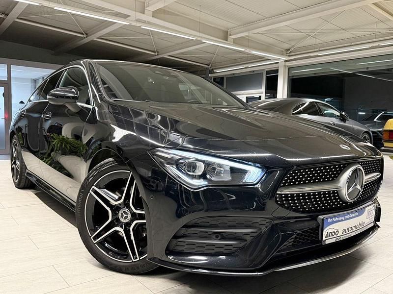Gebraucht Mercedes CLA180 Shooting Brake AMG line 136 PS (100 kW) 2020 Schwarz Kombi