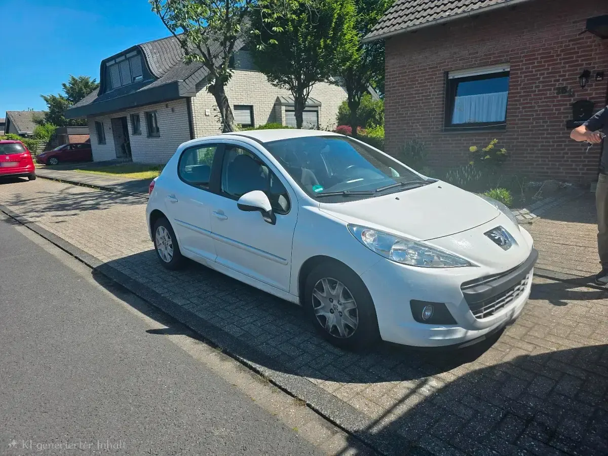 Gebraucht Peugeot 207 95 PS (69 kW) 2011 Weiß Limousine