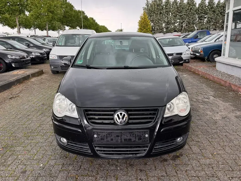Gebraucht VW Polo United 60 PS (44 kW) 2008 Schwarz Kleinwagen