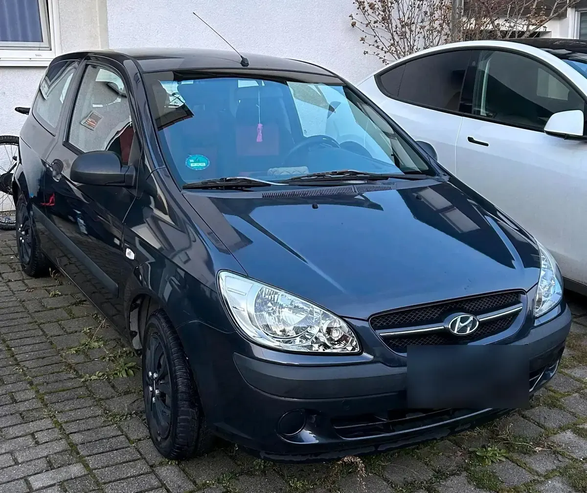 Gebraucht Hyundai Getz 67 PS (49 kW) 2008 Schwarz Kleinwagen