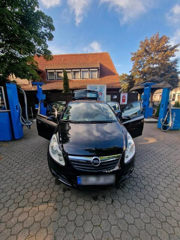 Schwarz Gebraucht 2009 Opel Corsa Kleinwagen | 2.700 € (Fairer Preis) - Bild 1/4