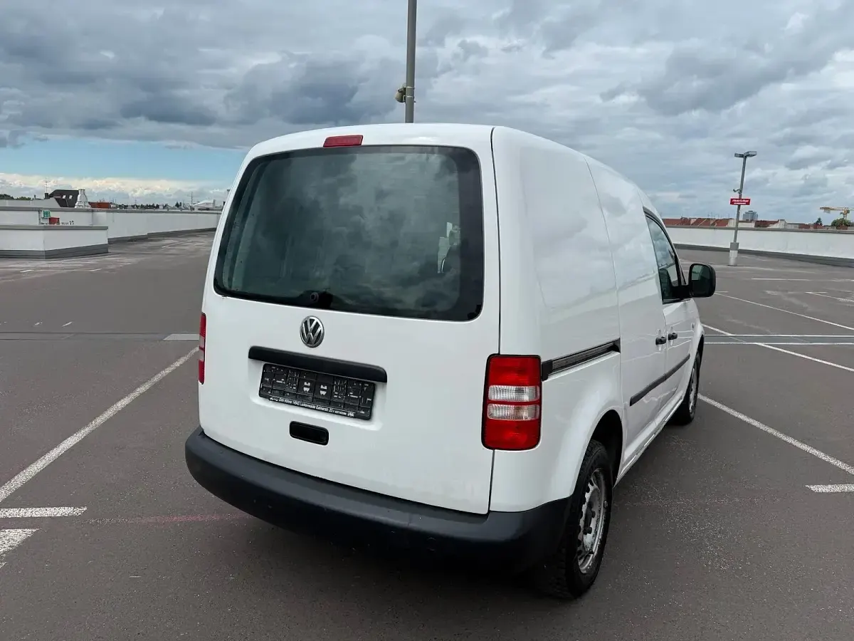 Gebraucht VW Caddy 109 PS (80 kW) 2014 Weiß Van / Kleinbus