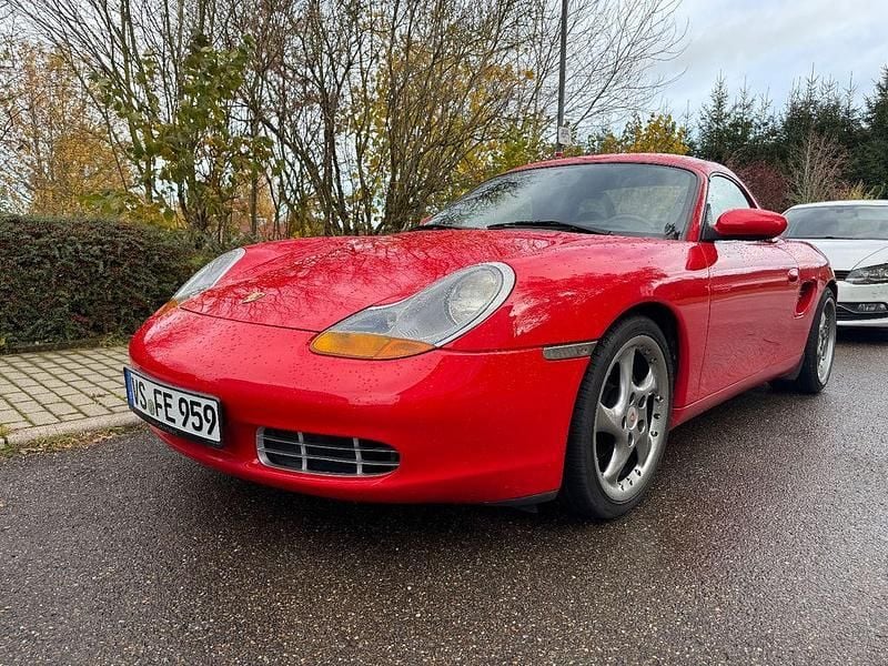 Rot Gebraucht 1998 Porsche 986 Boxster Cabrio | 11.200 € (Fairer Preis) - Bild 1/4
