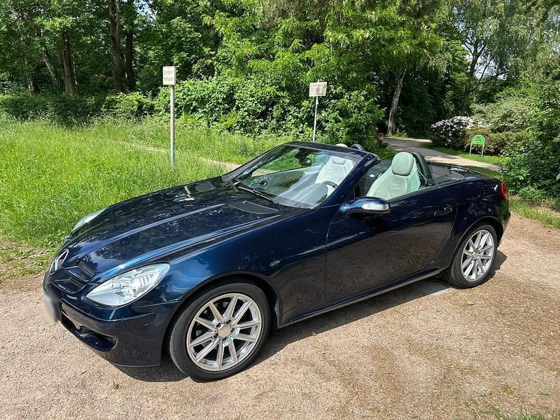 Gebraucht Mercedes SLK280 231 PS (169 kW) 2005 Blau Cabrio