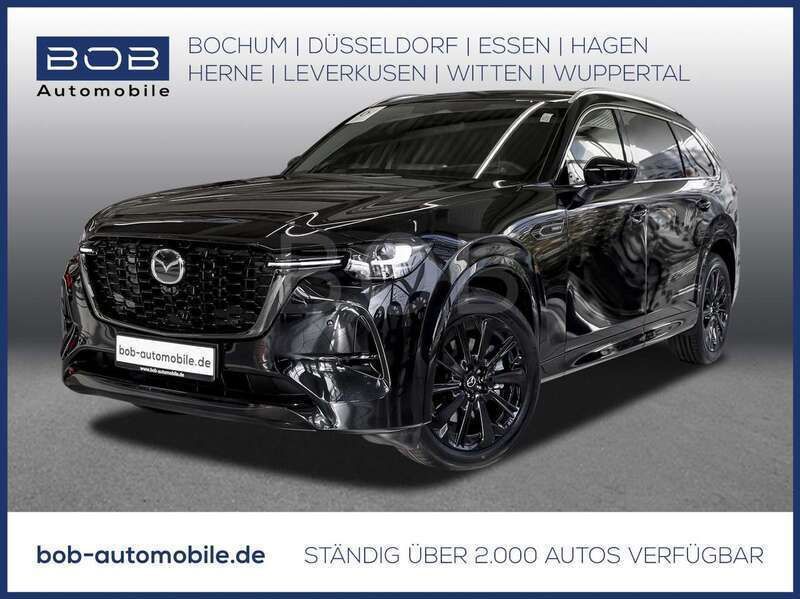 Jet black Neu 2025 Mazda CX-80 Homura-Line SUV | 59.240 € (Etwas zu teuer) - Bild 1/3