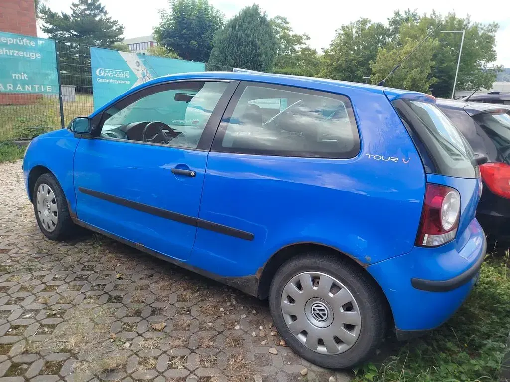Gebraucht VW Polo 54 PS (39 kW) 2007 Blau Kleinwagen