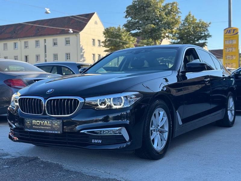 Schwarz Gebraucht 2018 BMW 520 Luxury Line Limousine | 18.200 € (Guter Preis) - Bild 1/4
