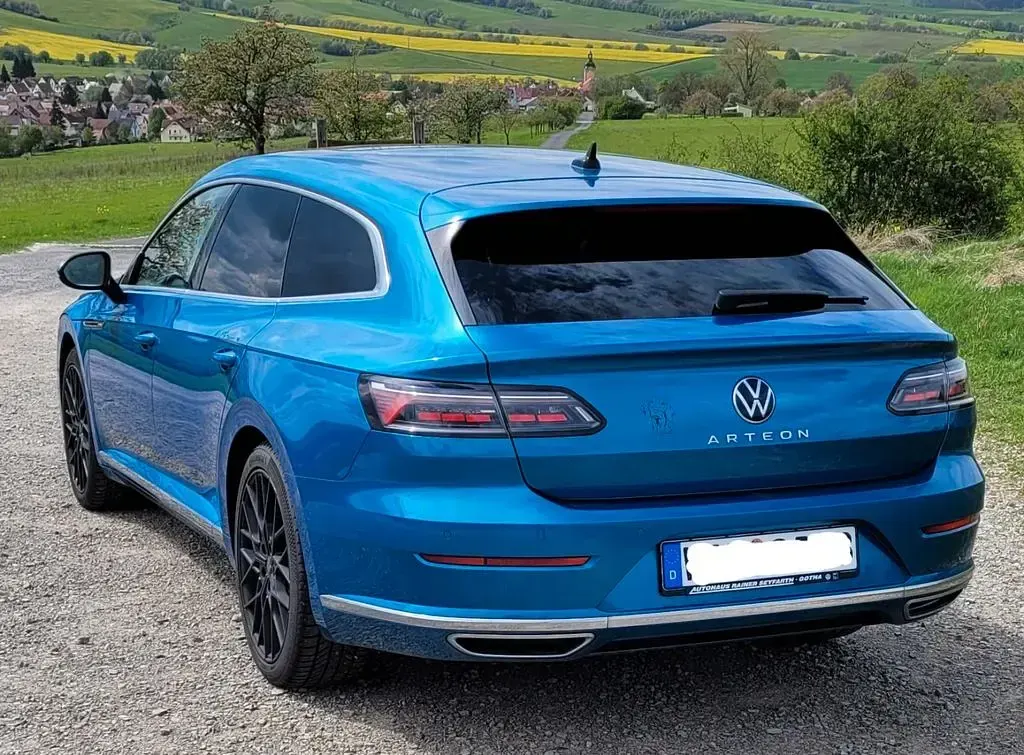 Gebraucht VW Arteon Elegance 200 PS (147 kW) 2020 Blau Kombi