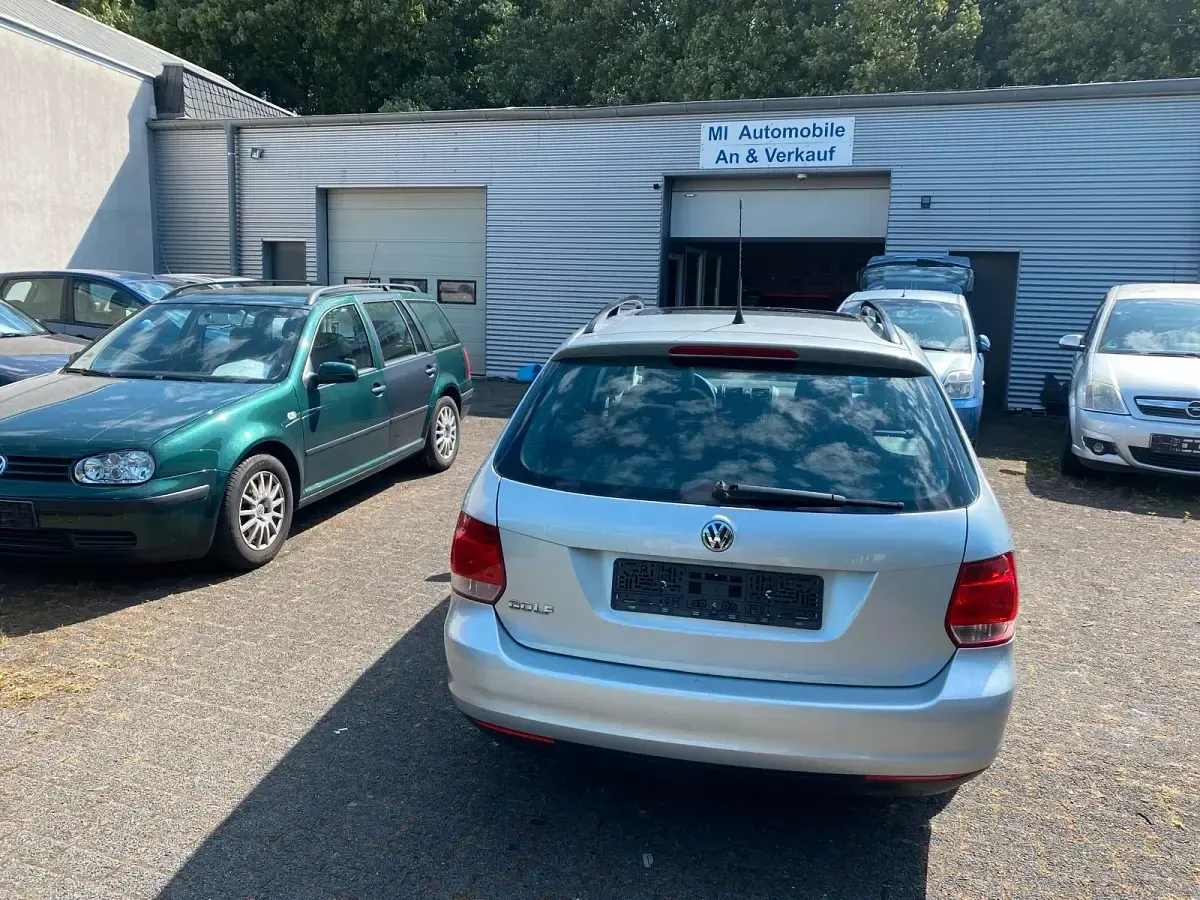 Gebraucht VW Golf V Comfortline 102 PS (75 kW) 2007 Silber Kombi