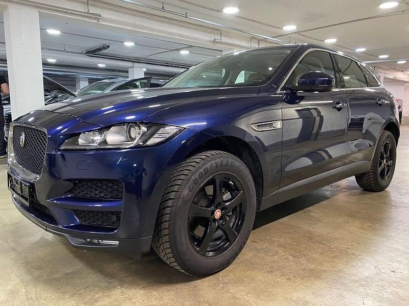 Blau Gebraucht 2017 Jaguar F-Pace Prestige SUV | 19.999 € (Fairer Preis) - Bild 1/4