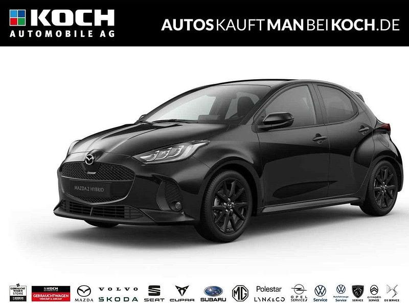 Neu Mazda 2 Homura-Line 116 PS (85 kW) 2025 Schwarz Limousine