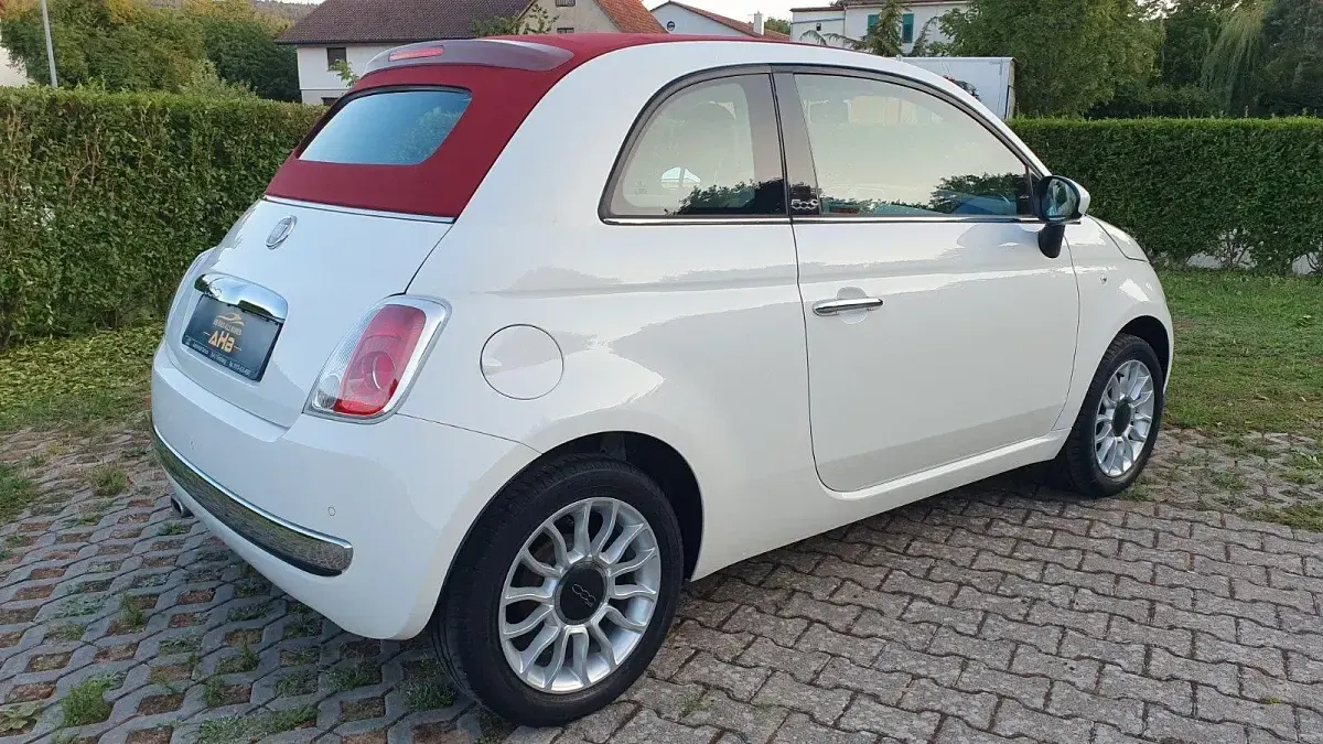 Gebraucht Fiat 500 69 PS (50 kW) 2013 Weiß Cabrio