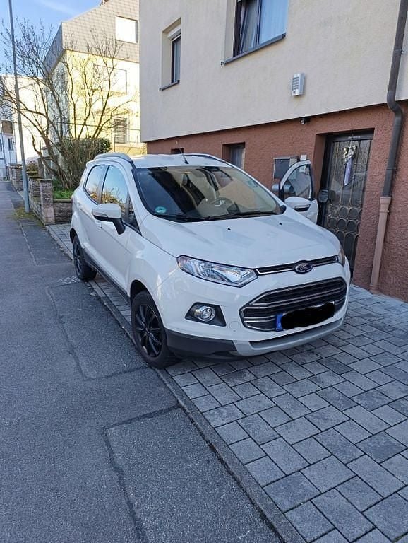 Gebraucht Ford Ecosport Titanium 125 PS (91 kW) 2017 Weiß SUV
