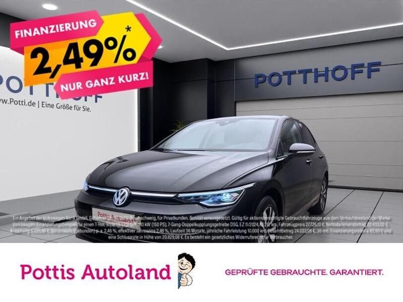 Schwarz Gebraucht 2024 VW Golf VIII Goal Limousine | 27.577 € (Superpreis) - Bild 1/4