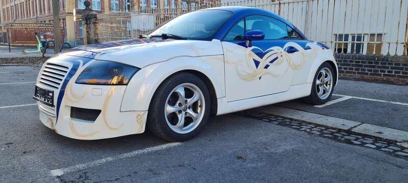 Lichtsilber metallic Gebraucht 2000 Audi TT Coupé | 3.899 € (Superpreis) - Bild 1/4