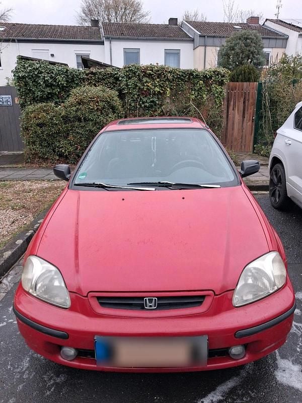 Gebraucht Honda Civic 114 PS (83 kW) 1996 Rot Kleinwagen