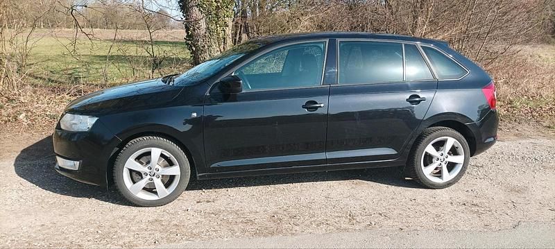 Gebraucht Skoda Rapid 105 PS (77 kW) 2013 Schwarz Limousine