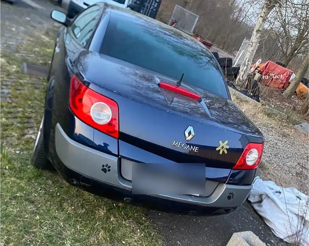 Gebraucht Renault Mégane Cabriolet 134 PS (98 kW) 2008 Blau Cabrio