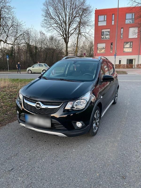 Gebraucht Opel Karl Rocks 73 PS (53 kW) 2019 Schwarz Kleinwagen