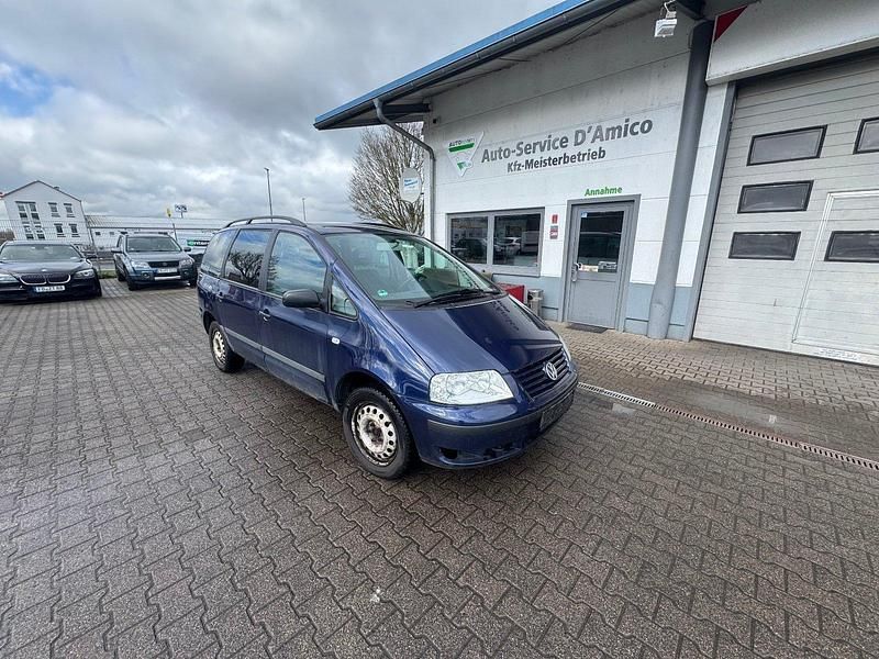 Gebraucht VW Sharan 115 PS (84 kW) 2001 Blau Van / Kleinbus