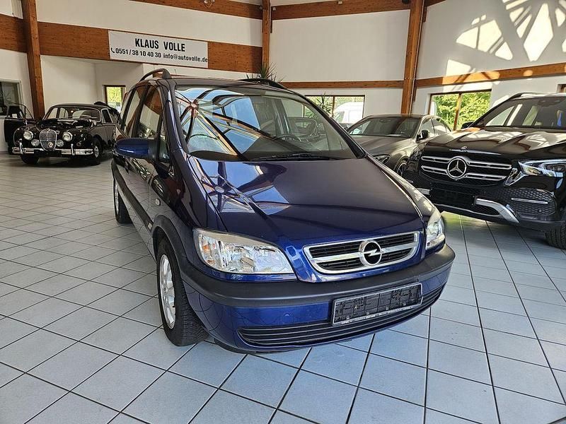 Gebraucht Opel Zafira Njoy 101 PS (74 kW) 2004 Blau Van / Kleinbus