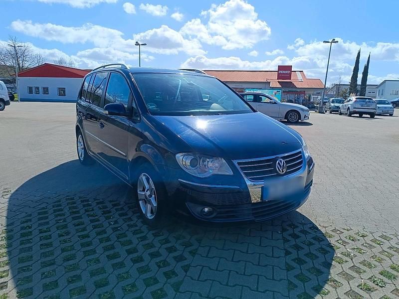 Gebraucht VW Touran 140 PS (102 kW) 2007 Blau Van / Kleinbus