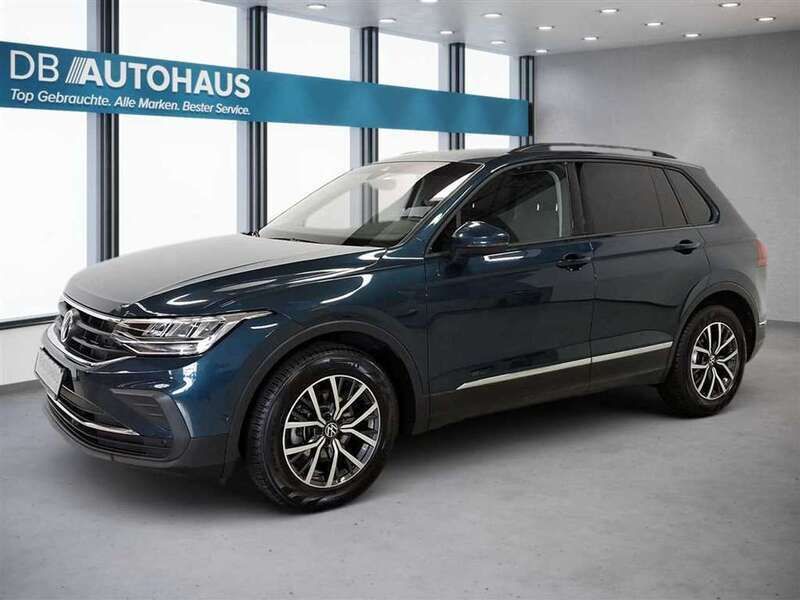 Blau Gebraucht 2023 VW Tiguan Life SUV | 29.930 € (Superpreis) - Bild 1/4
