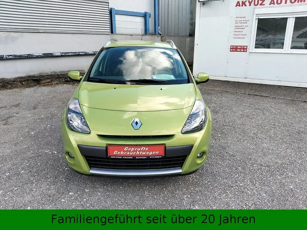 Gebraucht Renault Clio II Dynamique 101 PS (74 kW) 2009 Grün Limousine