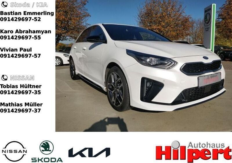 Weiß Gebraucht 2020 Kia Ceed GT GT-Line Limousine | 19.440 € (Fairer Preis) - Bild 1/4