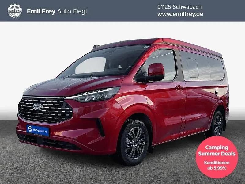 Rot Neu 2025 Ford Tourneo Custom Nugget Van | 64.590 € (Fairer Preis) - Bild 1/4