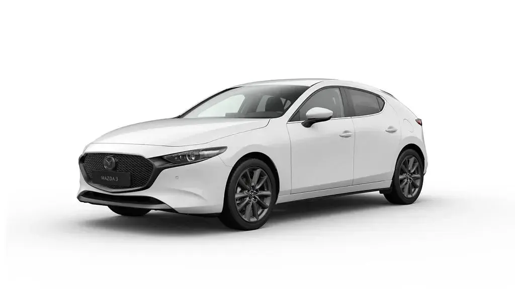 Neu Mazda 3 Exclusive-Line 140 PS (102 kW) 2026 Weiß Limousine