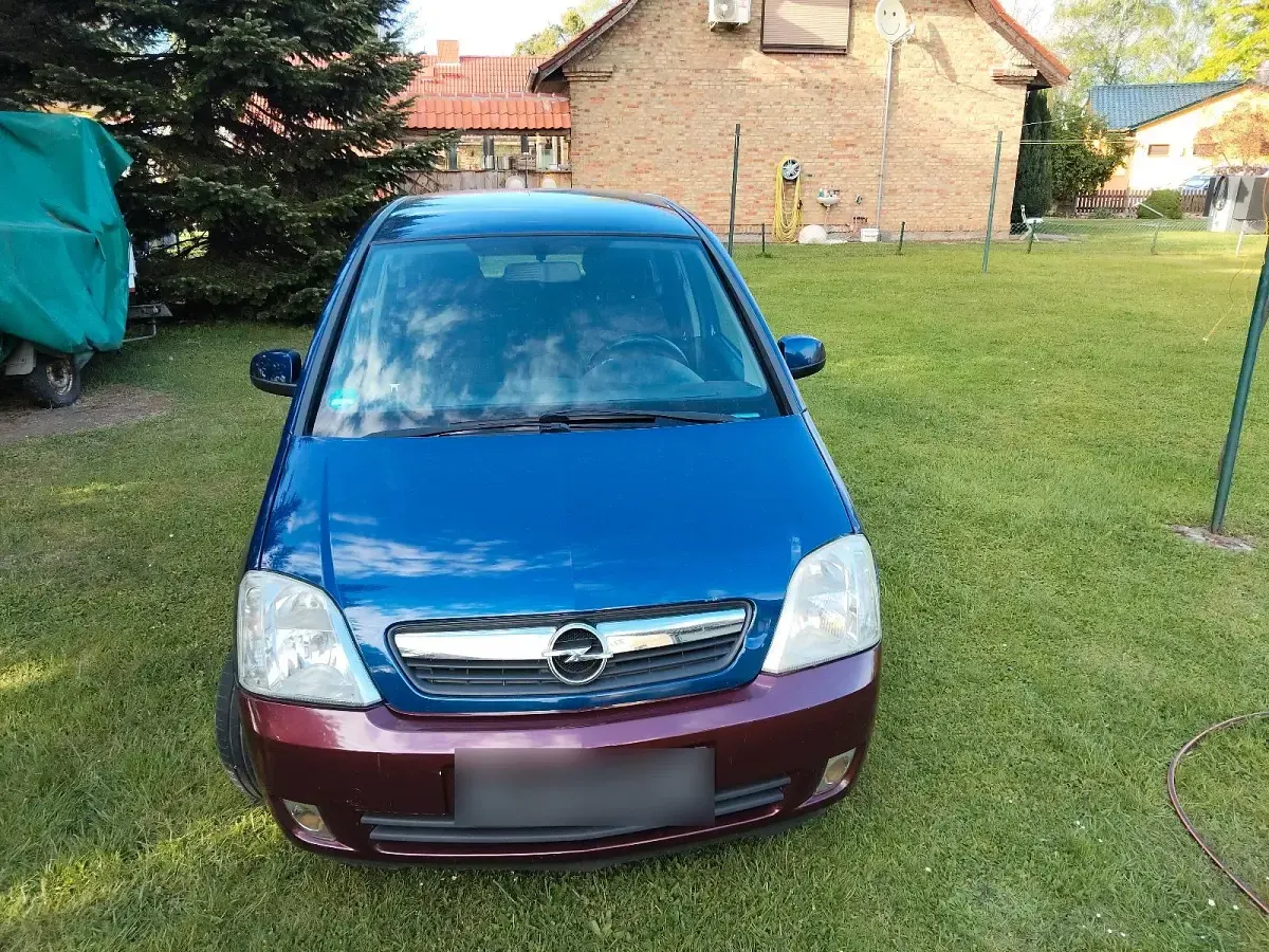 Gebraucht Opel Meriva 101 PS (74 kW) 2007 Blau Van / Kleinbus
