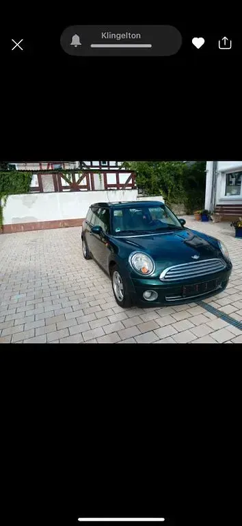 Gebraucht Mini Cooper Clubman 120 PS (88 kW) 2008 Grün Kombi