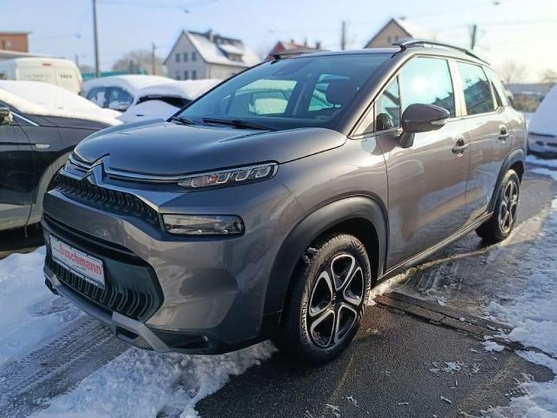 Gebraucht Citroën C3 Feel 110 PS (80 kW) 2022 Grau/typ aussenverkleidung metal (metallic) Kleinwagen