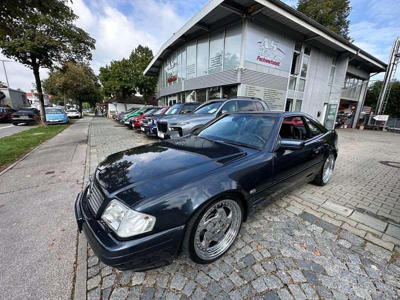 Gebraucht Mercedes SL500 320 PS (235 kW) 1997 Blau Cabrio