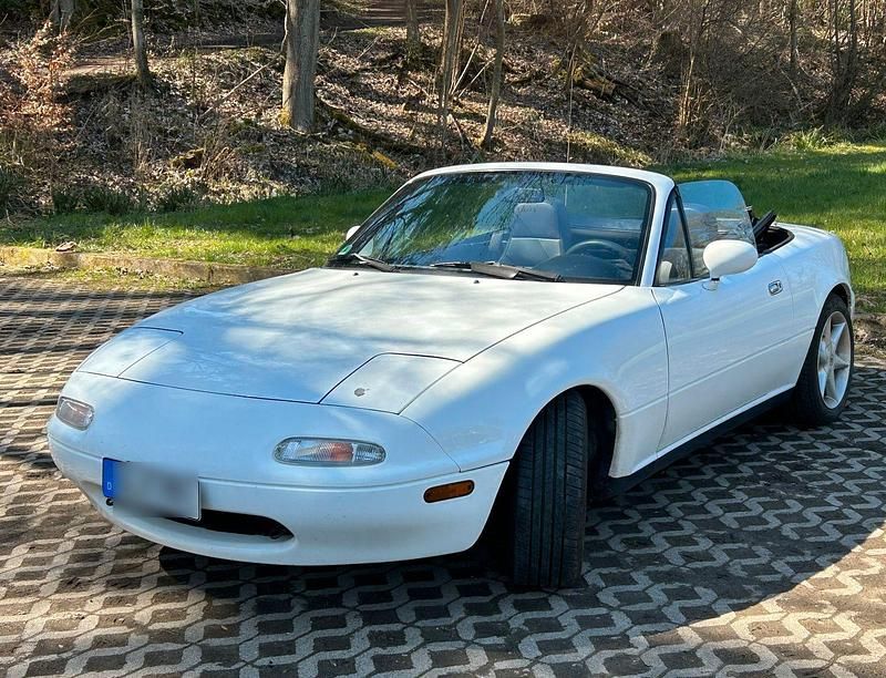 Gebraucht Mazda MX5 116 PS (85 kW) 1991 Weiß Cabrio