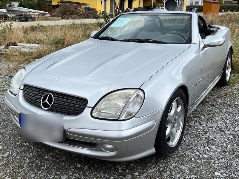 Silber Gebraucht 2000 Mercedes SLK200 Cabrio | 4.300 € (Fairer Preis) - Bild 1/4