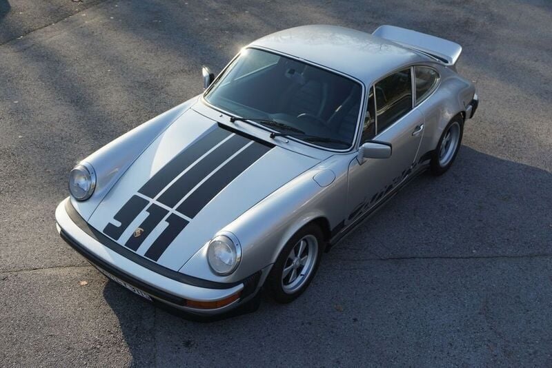 Silber metallic Gebraucht 1975 Porsche 911 Carrera Coupé | 350.000 € - Bild 1/4