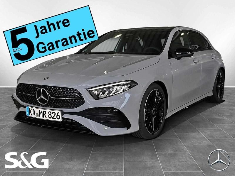 Manufaktur lack manufaktur alpin Gebraucht 2025 Mercedes A180 AMG Limousine | 34.899 € (Etwas zu teuer) - Bild 1/4