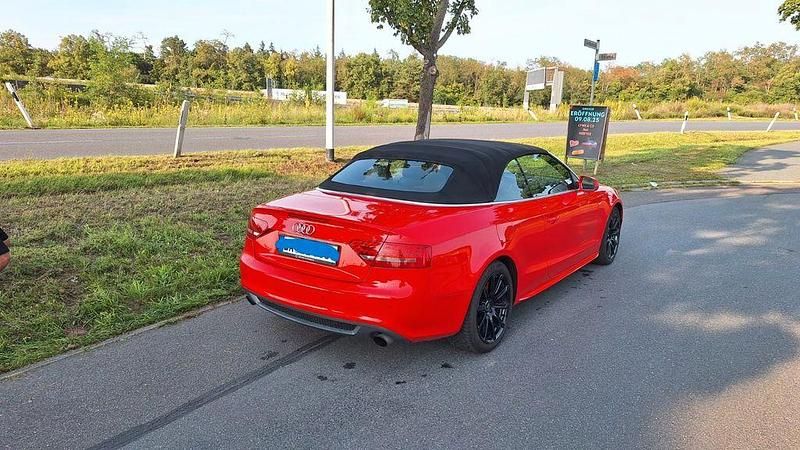 Rot Gebraucht 2009 Audi A5 Cabriolet S-Line Cabrio | 8.500 € (Superpreis) - Bild 1/4