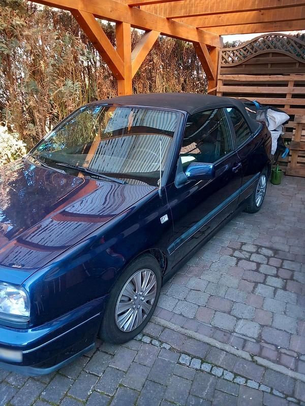 Gebraucht VW Golf Cabriolet 1995 Blau Cabrio