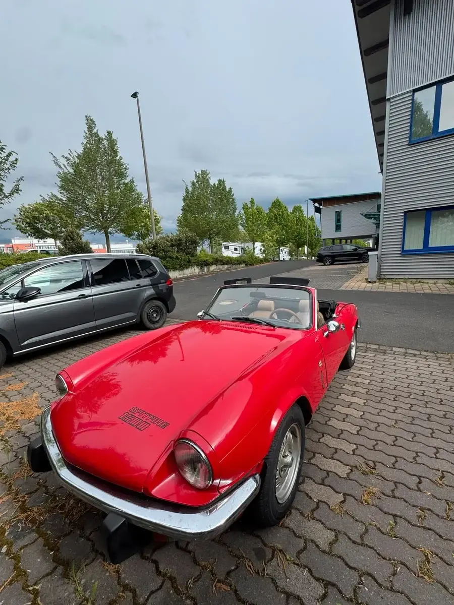 Gebraucht Triumph Spitfire 69 PS (50 kW) 1976 Rot Cabrio