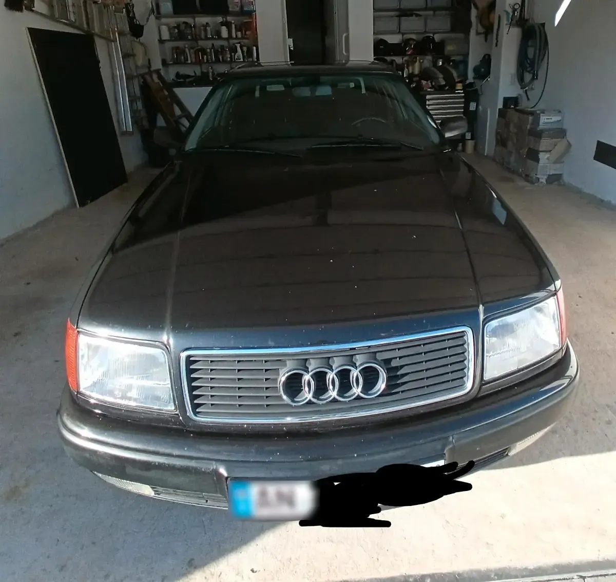 Gebraucht Audi 100 133 PS (97 kW) 1993 Schwarz Limousine