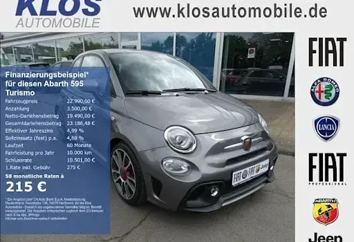 Second-hand Abarth 595 Turismo 165 CP (121 kW) 2022 Gri Berlinǎ