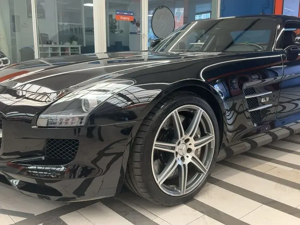 Gebraucht Mercedes SLS AMG AMG 571 PS (419 kW) 2011 Schwarz Coupé