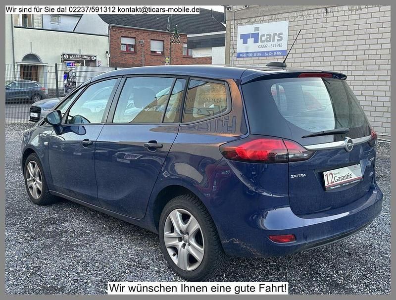 Gebraucht Opel Zafira 150 PS (110 kW) 2017 Blau Van / Kleinbus