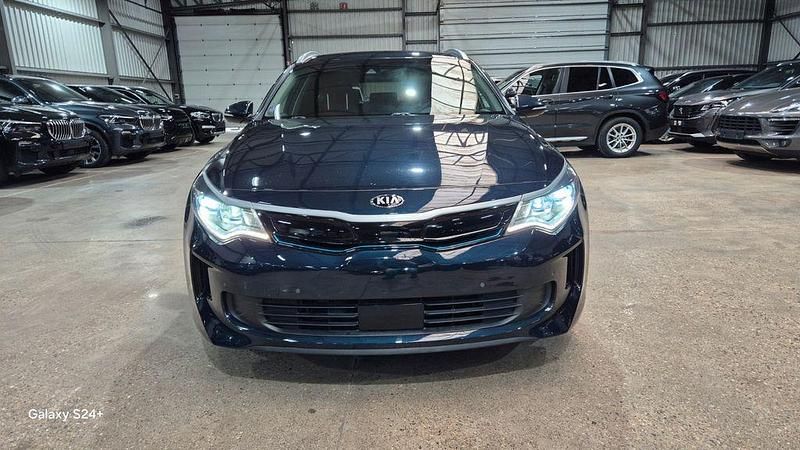 Gebraucht Kia Optima Hybrid Spirit 156 PS (114 kW) 2018 Blau Limousine
